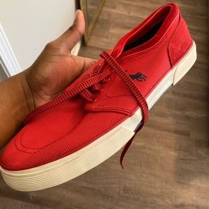 Red Ralph Lauren Shoes
